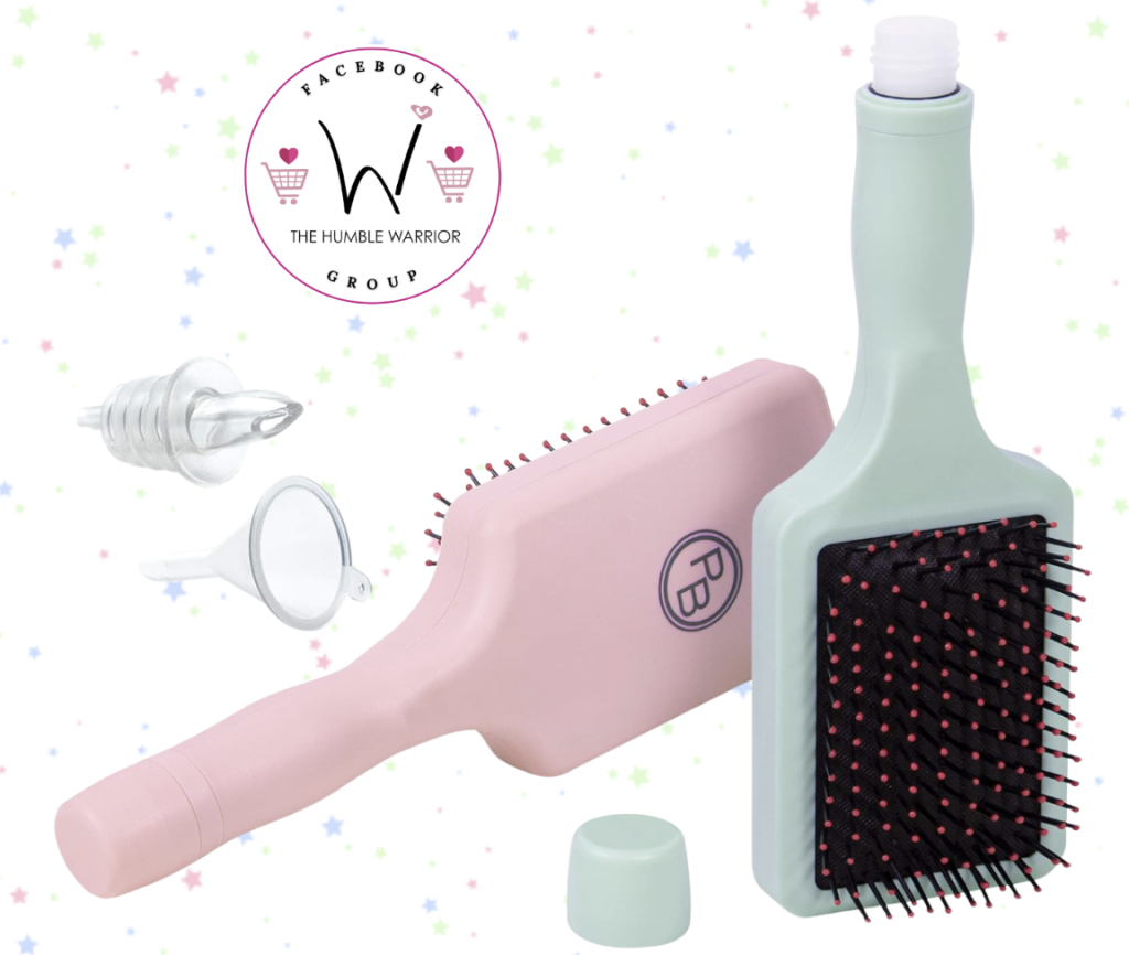 GoPong 2-Pack Hair Brush Flask!